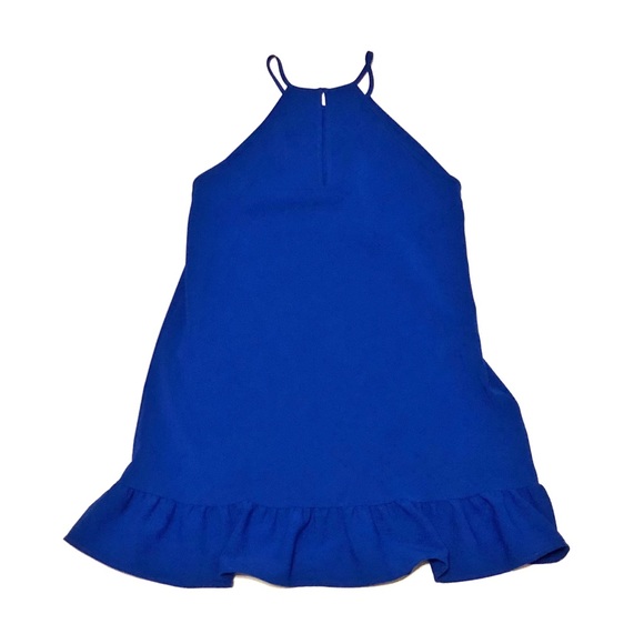 Amanda Uprichard | Cobalt Blue Ruffle Dress | XS - Picture 5 of 8